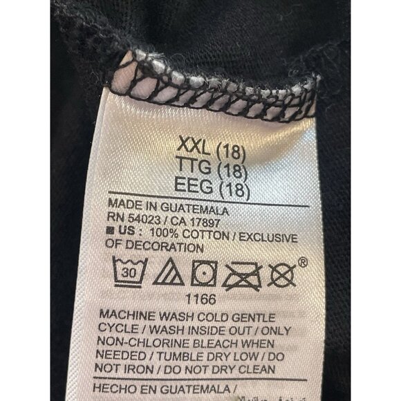 Old Navy Women's TShirt Black with Halloween Ghosts Skateboarding Fall Festive - Picture 5 of 6